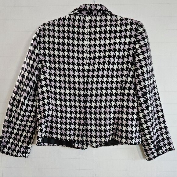 Sag Harbor Jacket/Blasier Womens Size 8 Petite Long Sleeve Multi Color Button - Picture 2 of 7